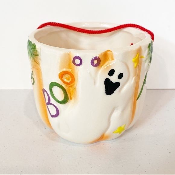 Royal Norfolk Halloween Decor Boo Dish - Picture 1 of 3
